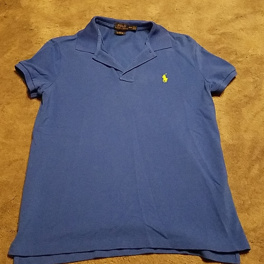 Classic fit womens Ralph Lauren polo shirt